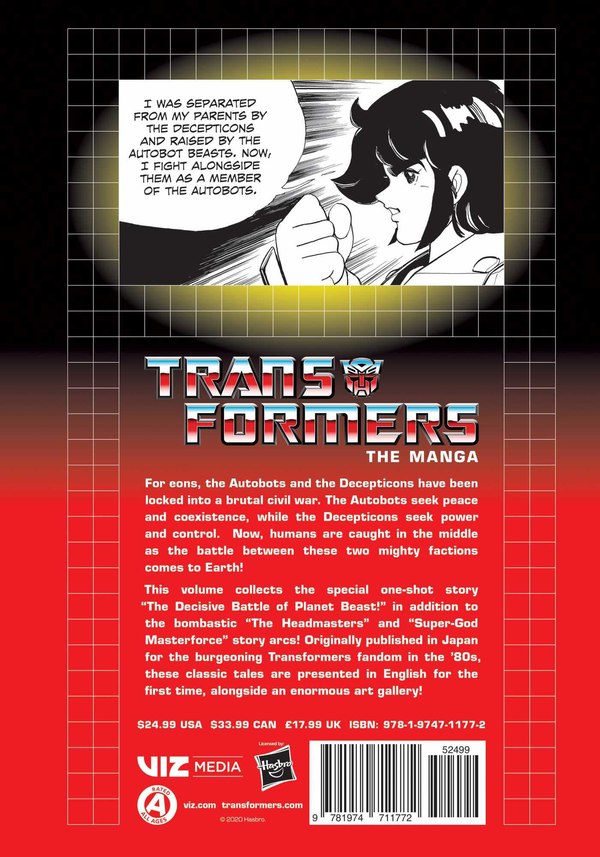 Transformers The Manga, Volume 2 Cover Images And Details From VIZ Media  (2 of 2)